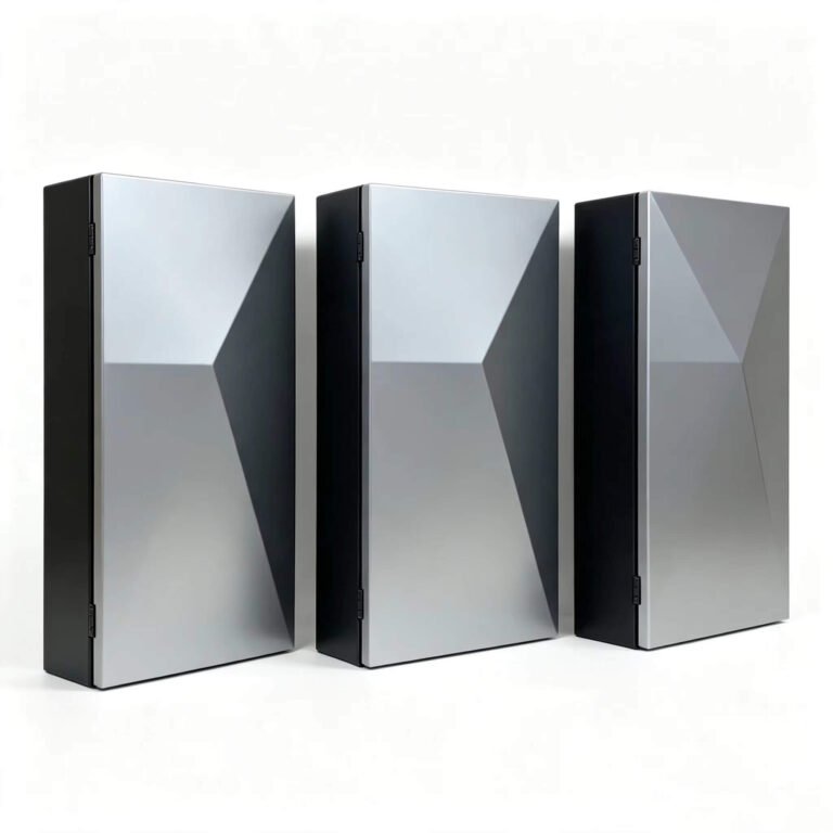 Custom IP66 Outdoor Waterproof Stainless Steel Electrical Enclosure Box Wall-Mounted NEMA 4X