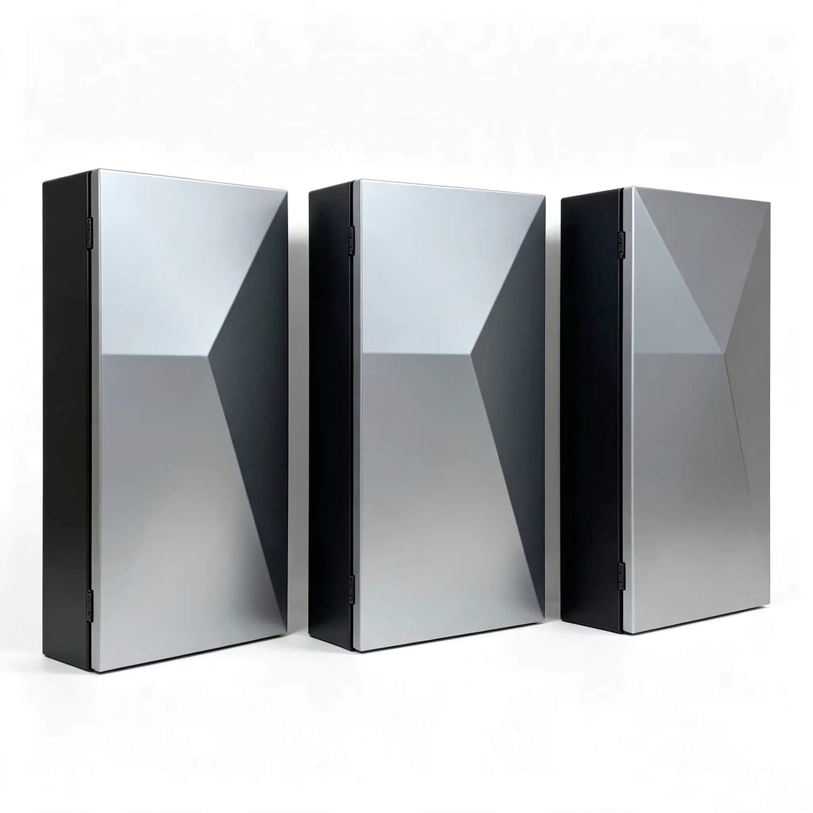 Custom IP66 Outdoor Waterproof Stainless Steel Electrical Enclosure Box Wall-Mounted NEMA 4X