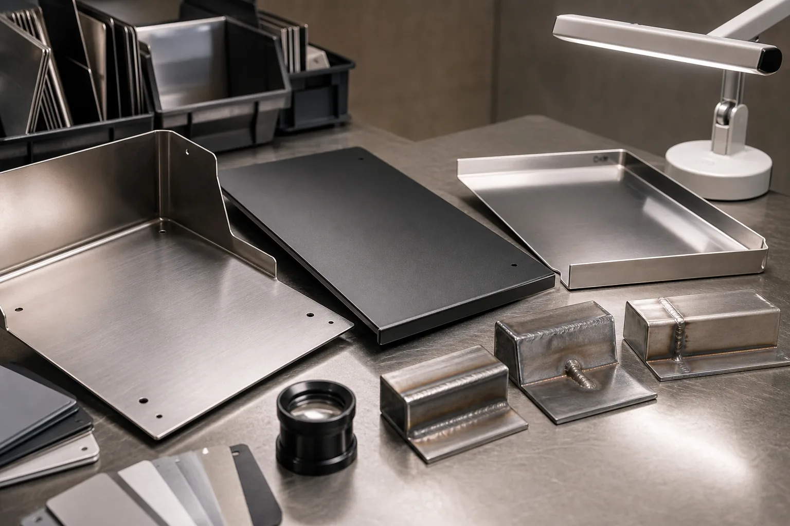 Representative surface and weld inspection of sheet metal parts
